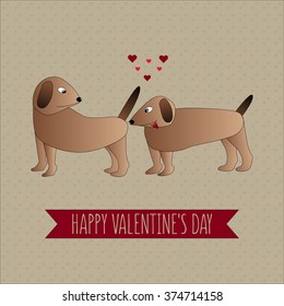 love of two dogs