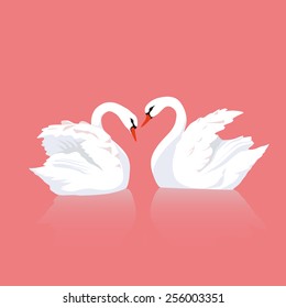 Love Of Two Swans