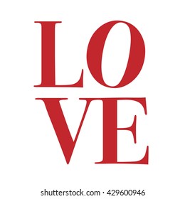 Love Type Stock Vector (Royalty Free) 429600946 | Shutterstock