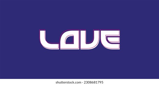 
LOVE typography design concept.
Y2K design concept. modern typography simple logo