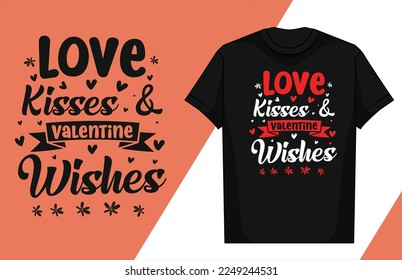 Love typography lettering design love typography t-shirt design valentine typography t-shirt

