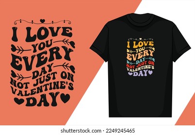 Love typography lettering design love typography t-shirt design valentine typography t-shirt

