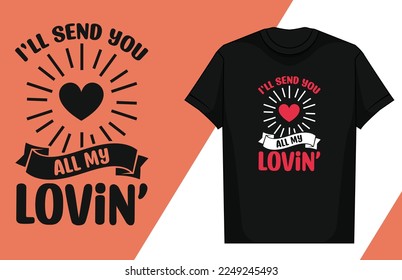 Love typography lettering design love typography t-shirt design valentine typography t-shirt

