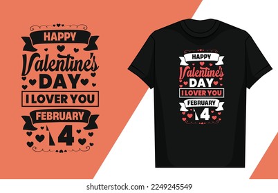 Love typography lettering design love typography t-shirt design valentine typography t-shirt

