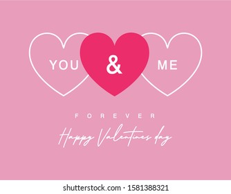LOVE TYPOGRAPHY FOR PRINT TSHIRT 