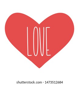 Love typography sign. Love holiday text for decoration. Lettering hand drawn. Calligraphy for logo unique. Decorative type for home, print, web, banners, posters. Valentines day text. Wedding type.