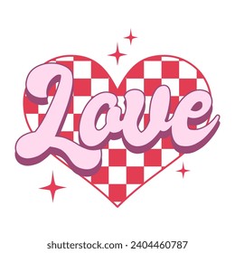 Love Typography Sticker And Vector Design K2, Commercial Use