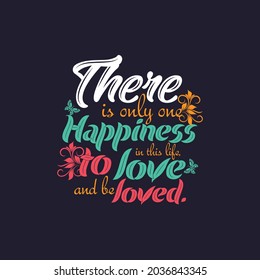 
Love  and love Typography T-Shirt Design