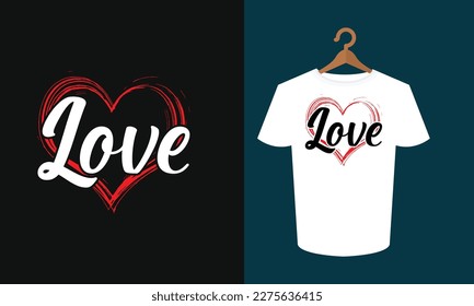 Love Typography T-shirt, Typography Design, T-shirt Design, St. Patrick Day Shirt Design, St. Patrick's Day T shirt