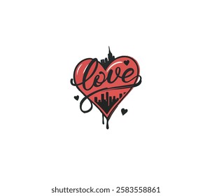 Love unique vector t-shirt design