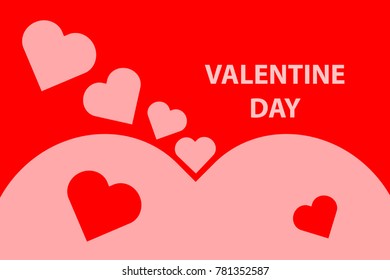 Love Valentine Day Give love to everyone.vector