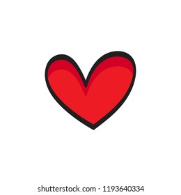 love valentine design outline vector logo