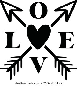 Love Valentine design and vector