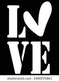 Love valentine - EPS file for cutting machine. You can edit and print this vector art with EPS editor.