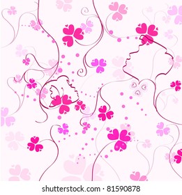 Love, Valentine's background with heart