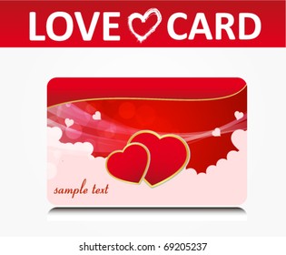 love valentine's card