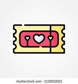 Love, Valentines day and heart shape  Icon