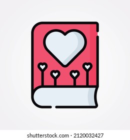 Love, Valentines day and heart shape  Icon