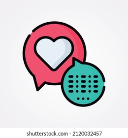 Love, Valentines day and heart shape  Icon