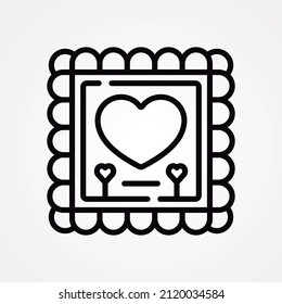 Love, Valentines day and heart shape  Icon
