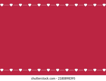 Love Valentine's day. Invitation card pink. Vector illustration.paper craft style.