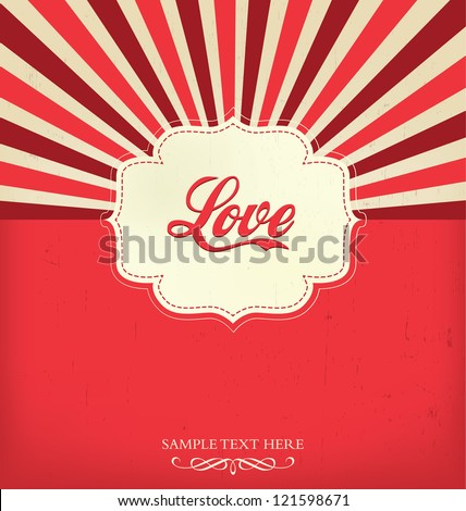 Love - Valentines Design Template