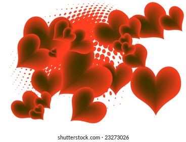 Love vector background