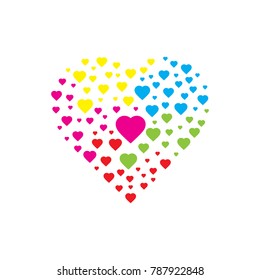 Love Vector Design, Heart Logo Illustration