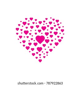 Love Vector Design, Heart Logo Illustration