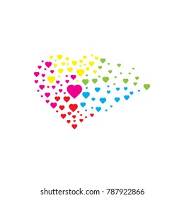 Love Vector Design, Heart Logo Illustration