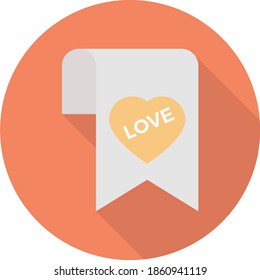 love vector flat colour icon