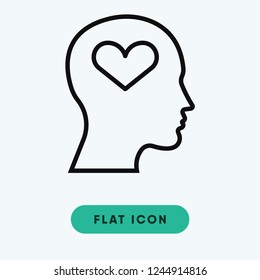 In love vector icon