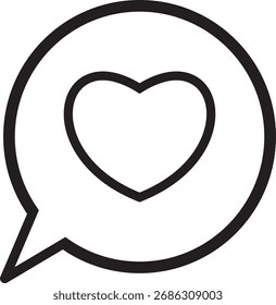 Diseño de arte de icono de Vector de amor