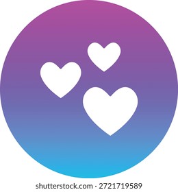 Icono de Vector de amor. Se puede utilizar para aplicaciones de impresión, móviles y de Web.