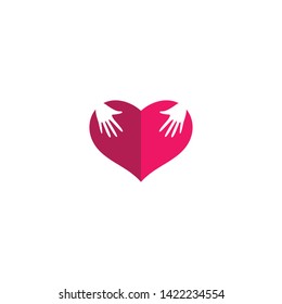 Love vector icon illustration design