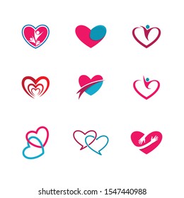 Love vector icon illustration design