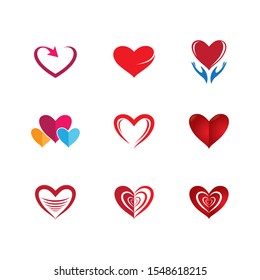 Love vector icon illustration design