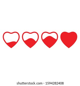  Love Vector icon illustration design Template