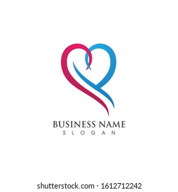 Love Vector icon illustration design Template