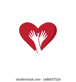 Love vector icon illustration design
