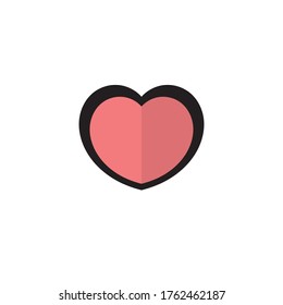  Plantilla de diseño de ilustración de icono de Love Vector