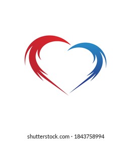 Love Vector icon illustration design Template