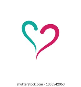 Love Vector icon illustration design Template