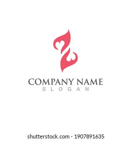 Love Vector icon illustration design Template