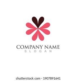 Love Vector icon illustration design Template