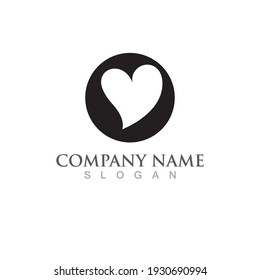 Love Vector icon illustration design Template