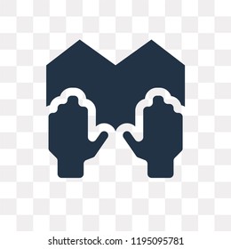 Love vector icon isolated on transparent background, Love transparency concept can be used web and mobile