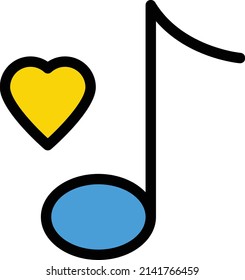 love vector illustration isolated on a transparent background. stroke vector icons for concept or web graphics.