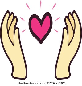love Vector illustration on a transparent background.Premium quality symmbols.Vector line flat icon for concept and graphic design.
