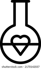 Love Vector illustration on a transparent background.Premium quality symmbols.Stroke vector icon for concept and graphic design.